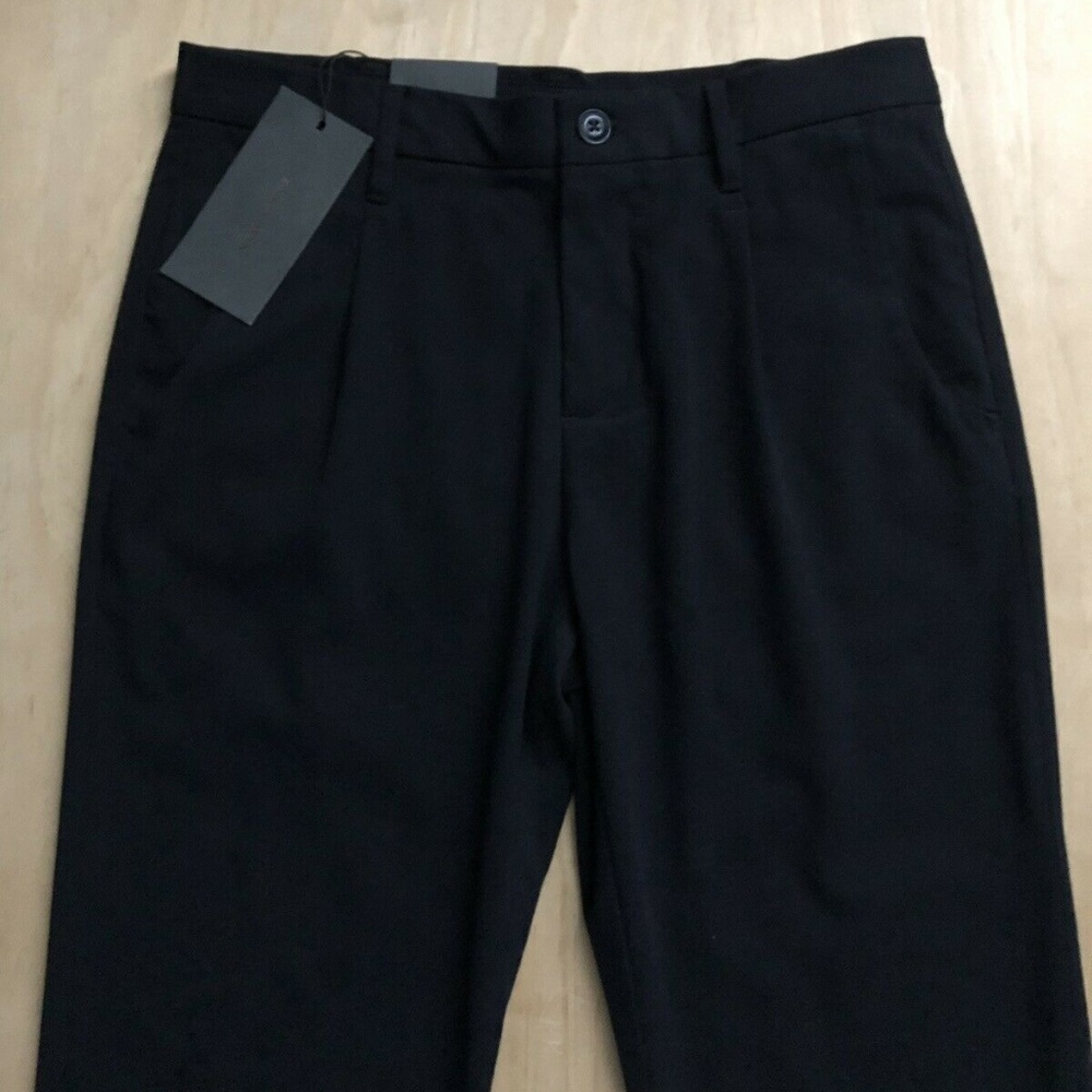 ZARA MAN BLACK SLIM DRESS PANTS 30x32 NWT